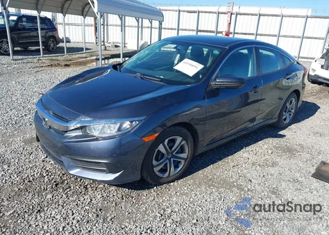 2016 Honda Civic Lx z USA, uszkodzony, nr VIN 19XFC2F56GE208269